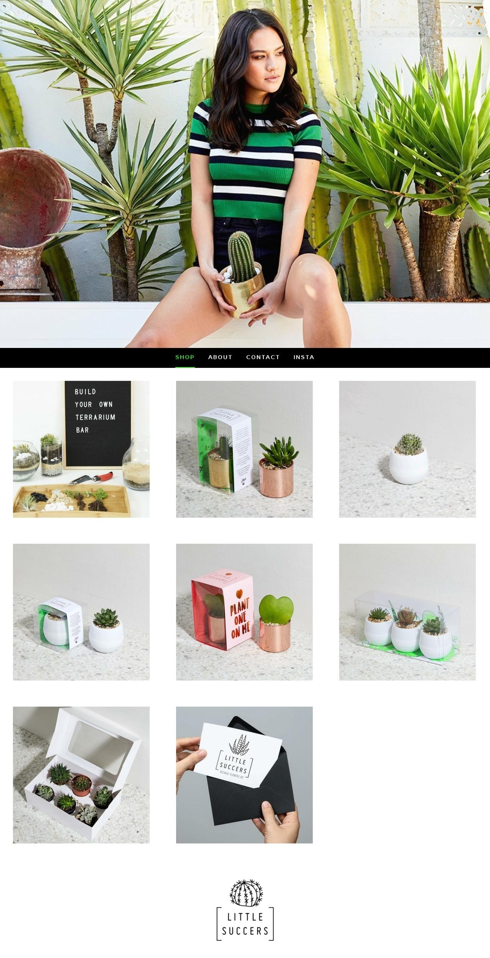 littlesuccers.com — Shopify storefront screenshot