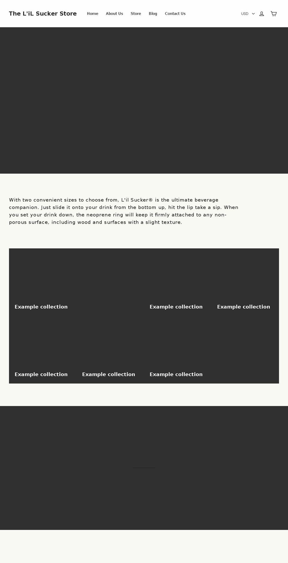 littlesucker.com — Shopify storefront screenshot
