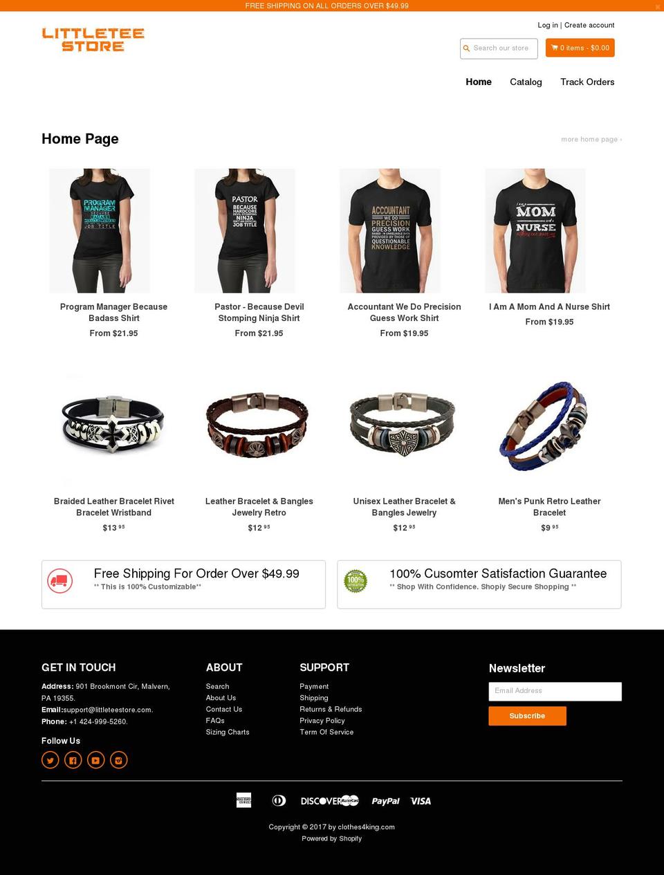 theme-chuan-clothes4king-com-shopifybooster-15 Shopify theme site example littleteestore.com