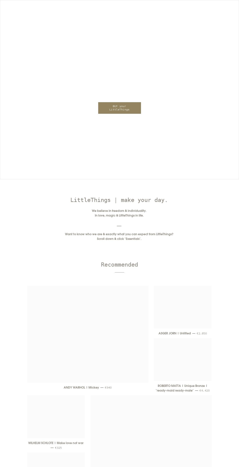 littlethingsforyou.com shopify website screenshot