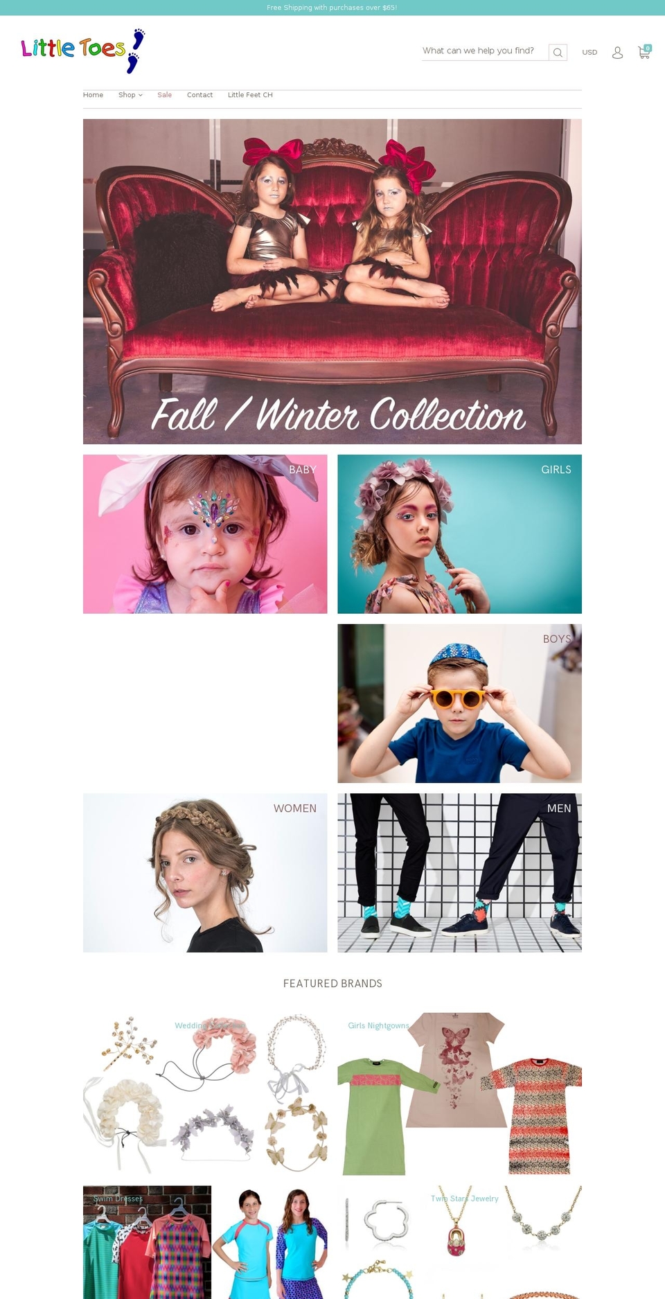 littletoesch.com shopify website screenshot