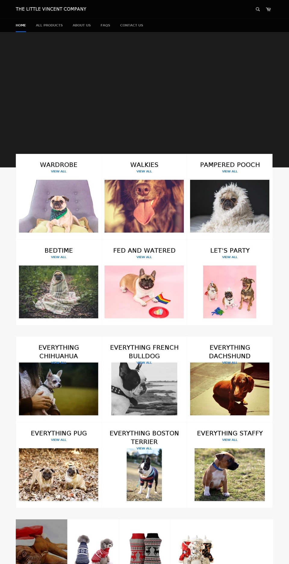 littlevincentcompany.com — Shopify storefront screenshot