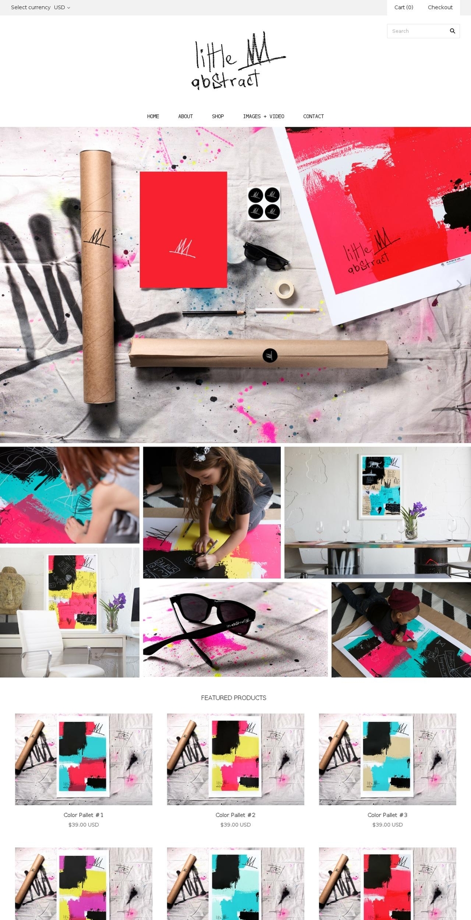 us-loveisartkit-com-grid Shopify theme site example littlewarhol.com