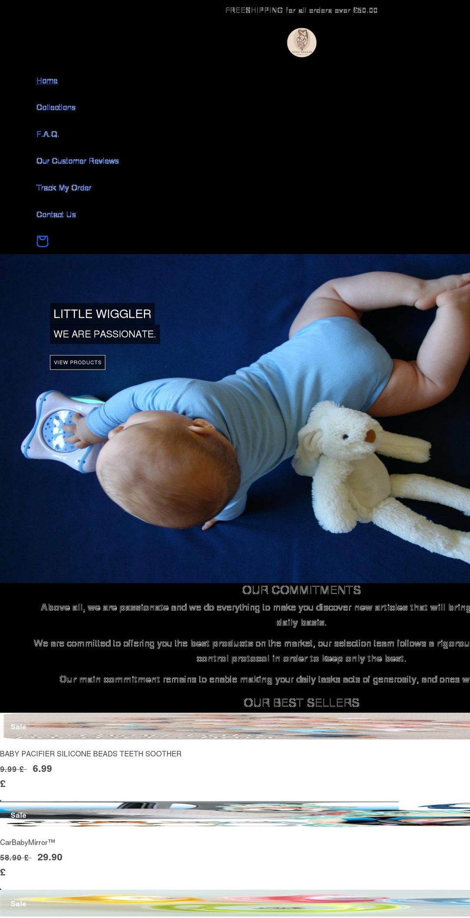 Theme  eng Shopify theme site example littlewiggler.com