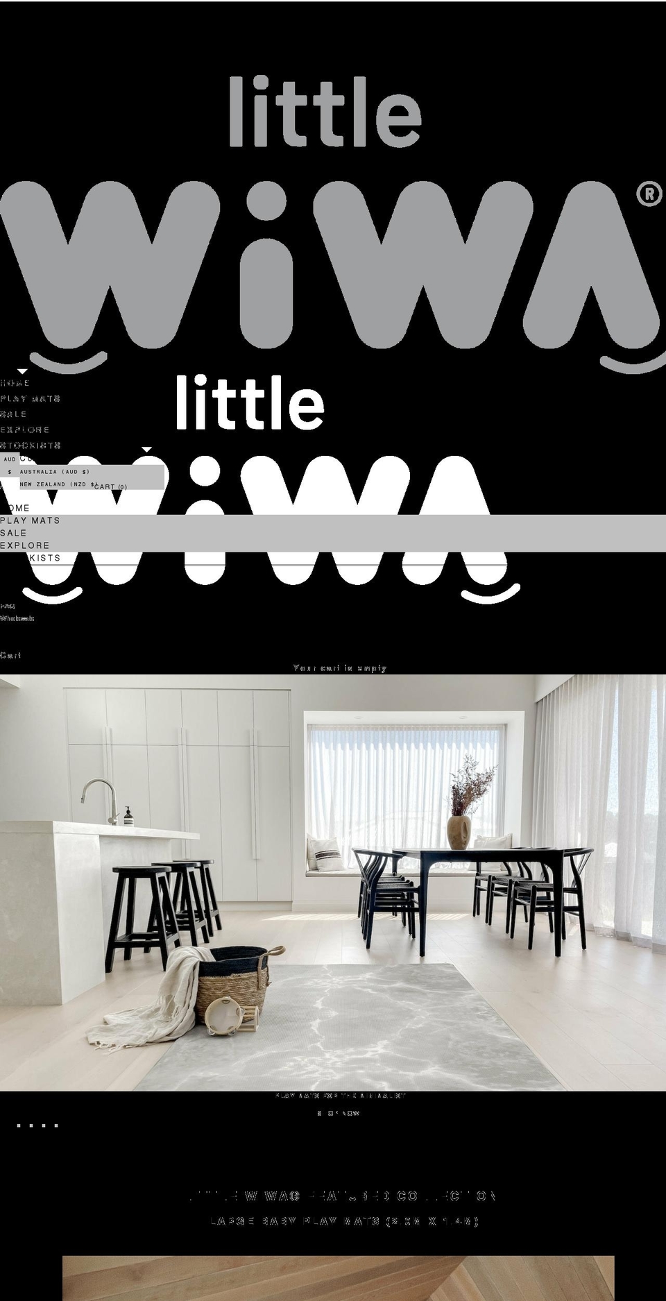 littlewiwa.com.au shopify website screenshot
