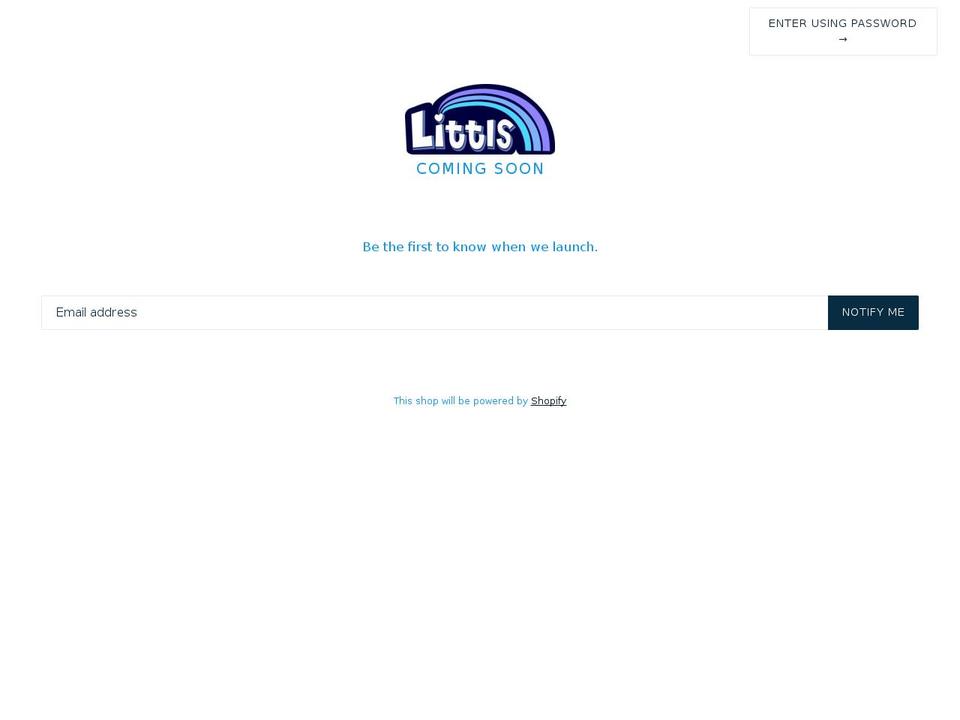 littls.com — Shopify storefront screenshot