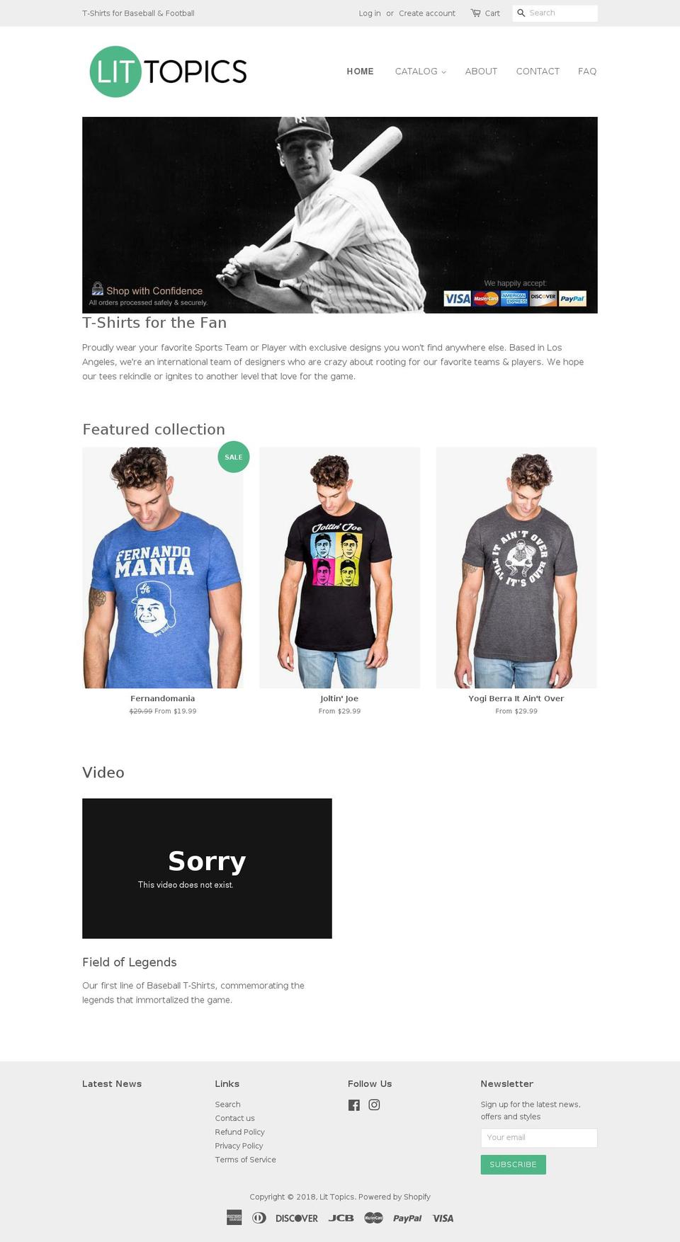 littopics.com shopify website screenshot