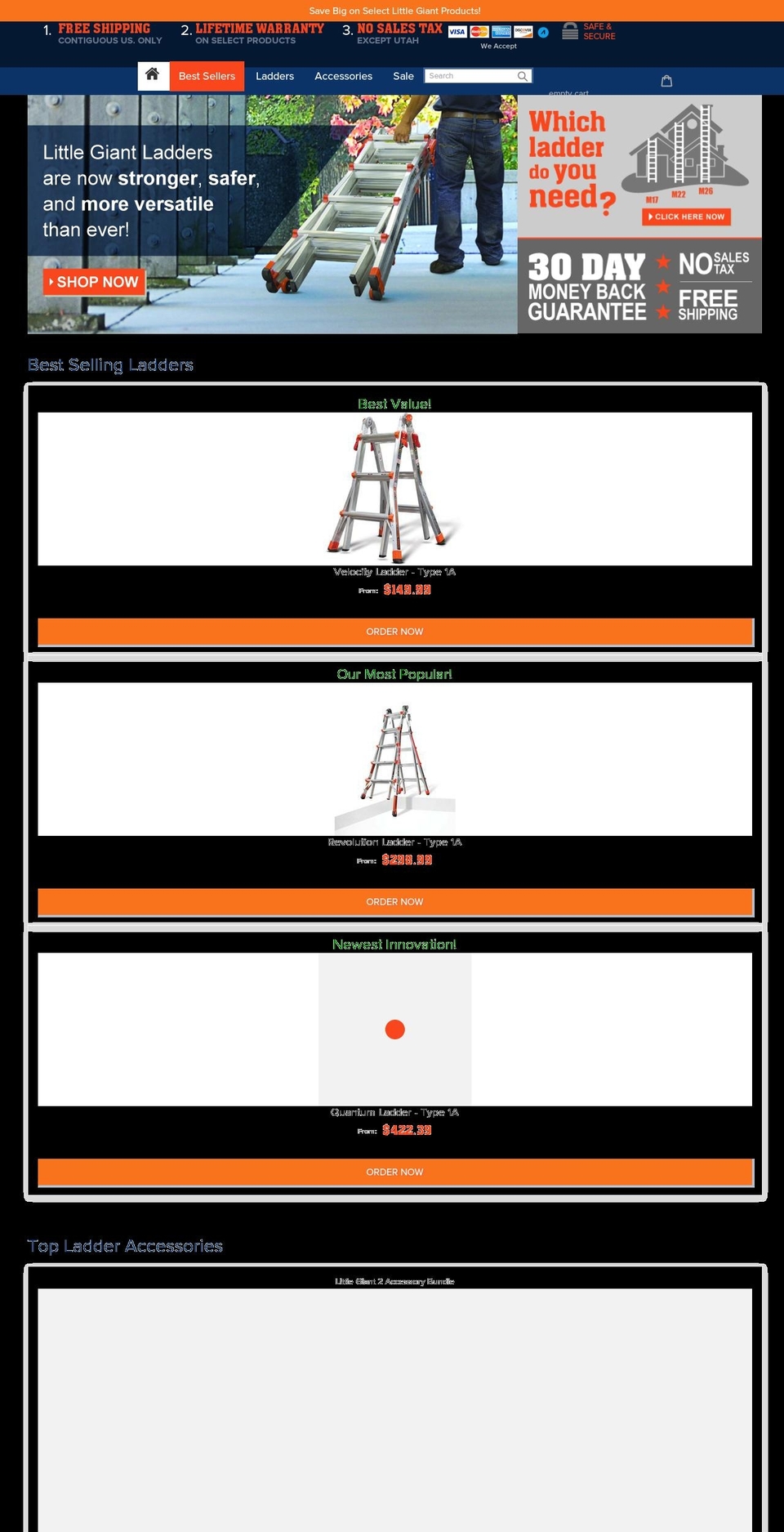 litttlegiant.com — Shopify storefront screenshot