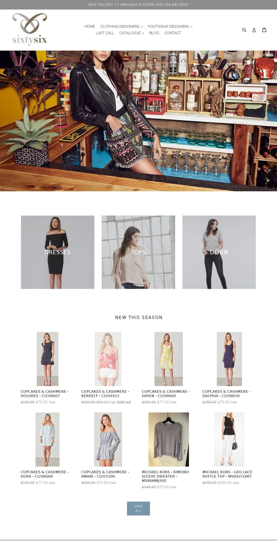 liv66.com — Shopify storefront screenshot