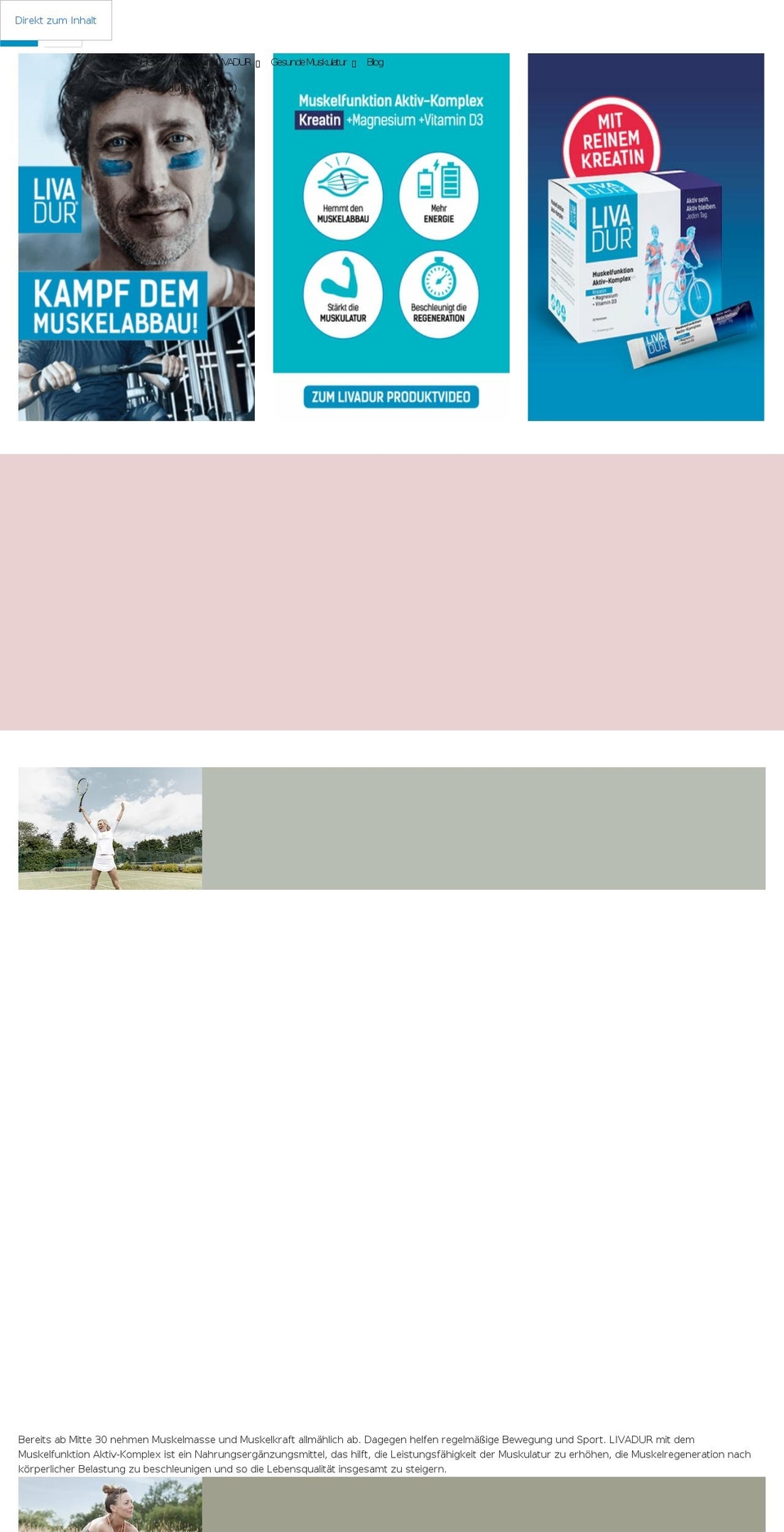 livadur.com shopify website screenshot