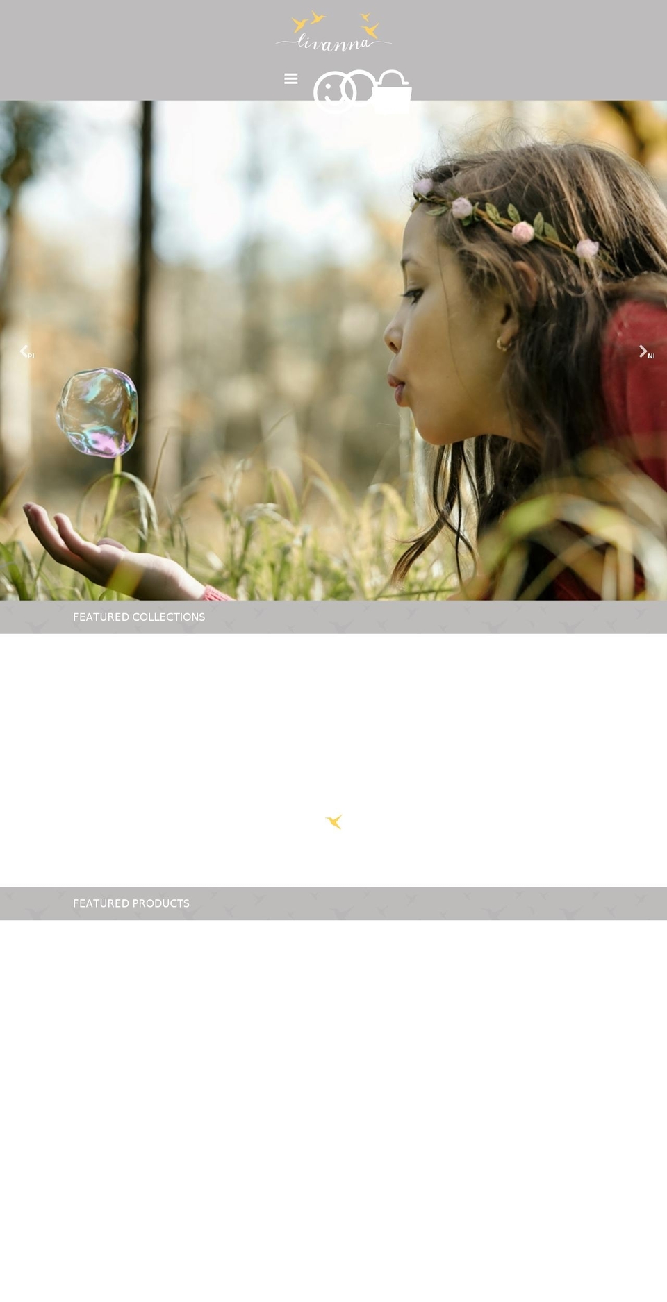 livanna.com shopify website screenshot