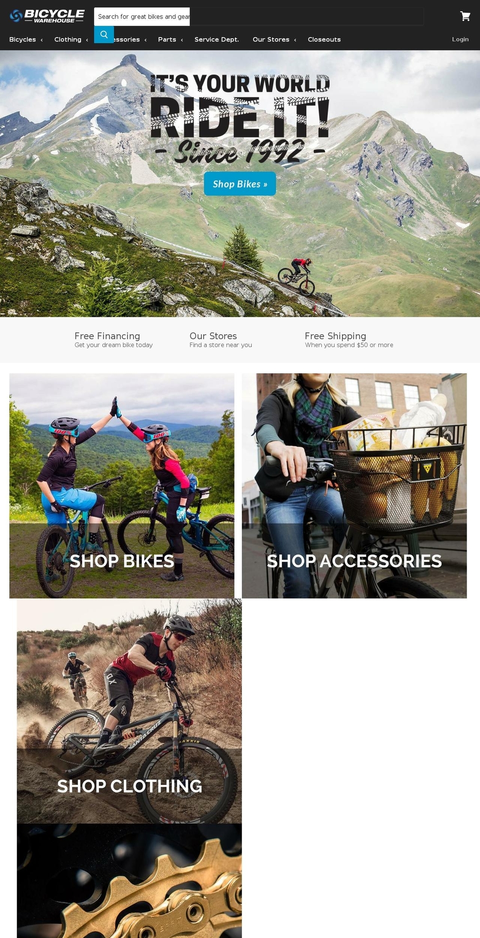livbicycle.com — Shopify storefront screenshot