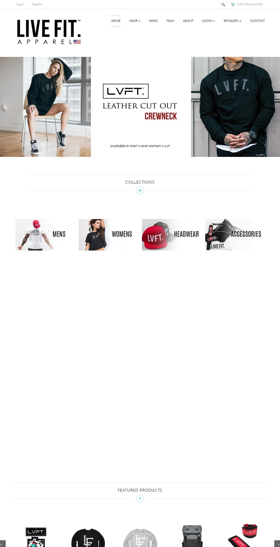 Updated Site - One Source  - Power Tools Shopify theme site example live-fit-apparel.myshopify.com