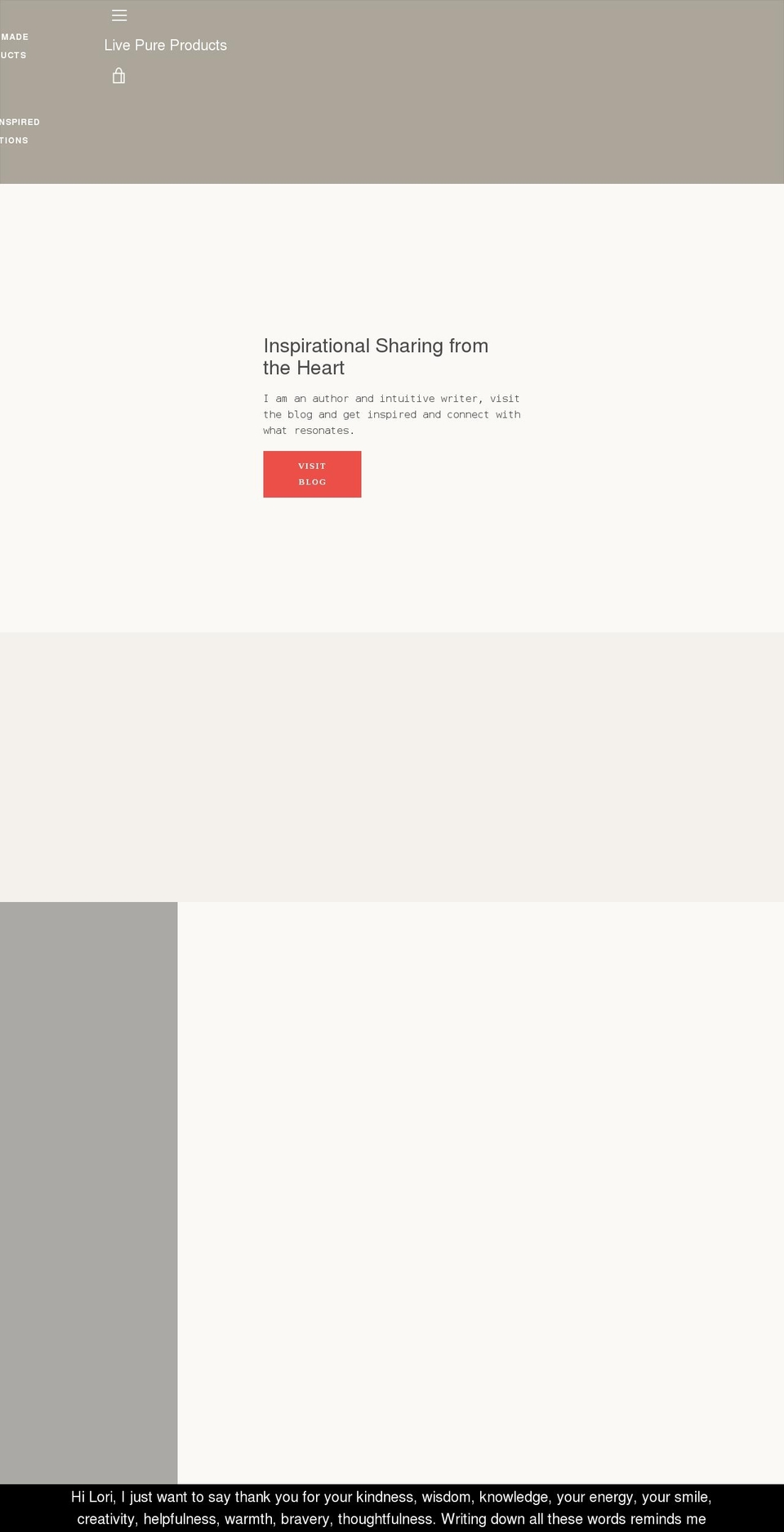 live-pure-products-spa.myshopify.com shopify website screenshot