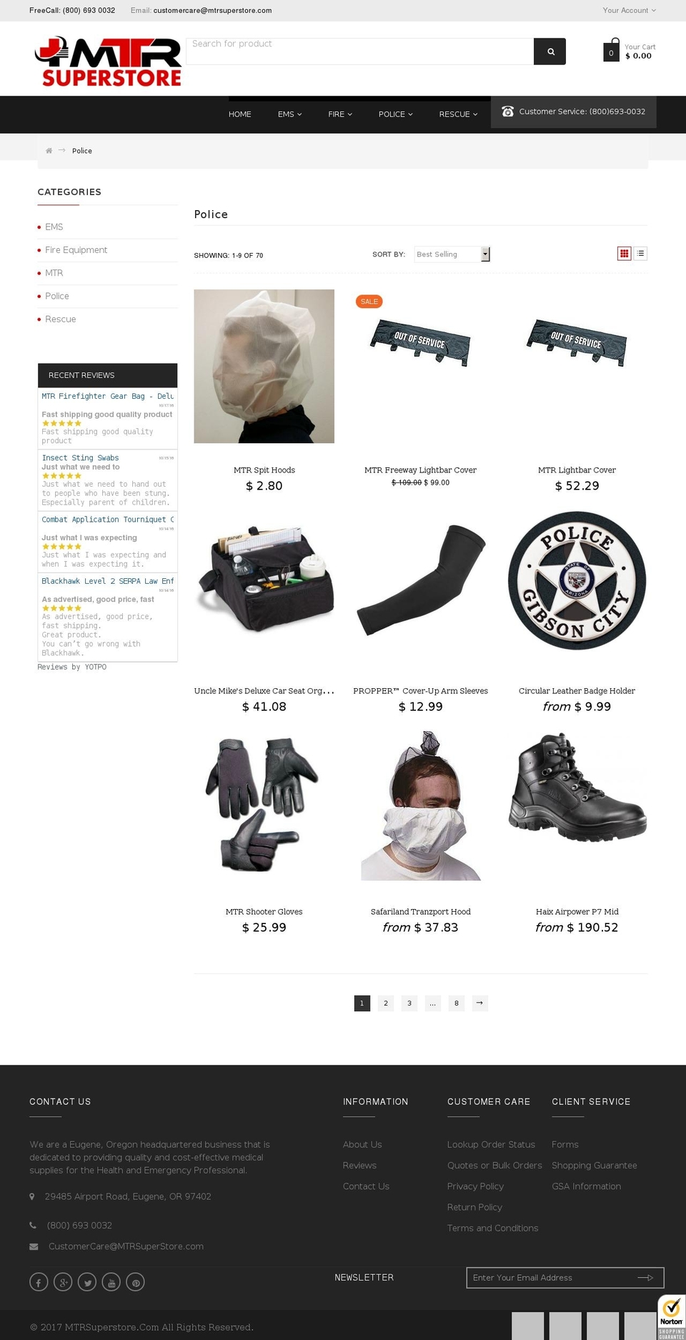MTR-theme_1_1 Shopify theme site example liveactionpolice.com