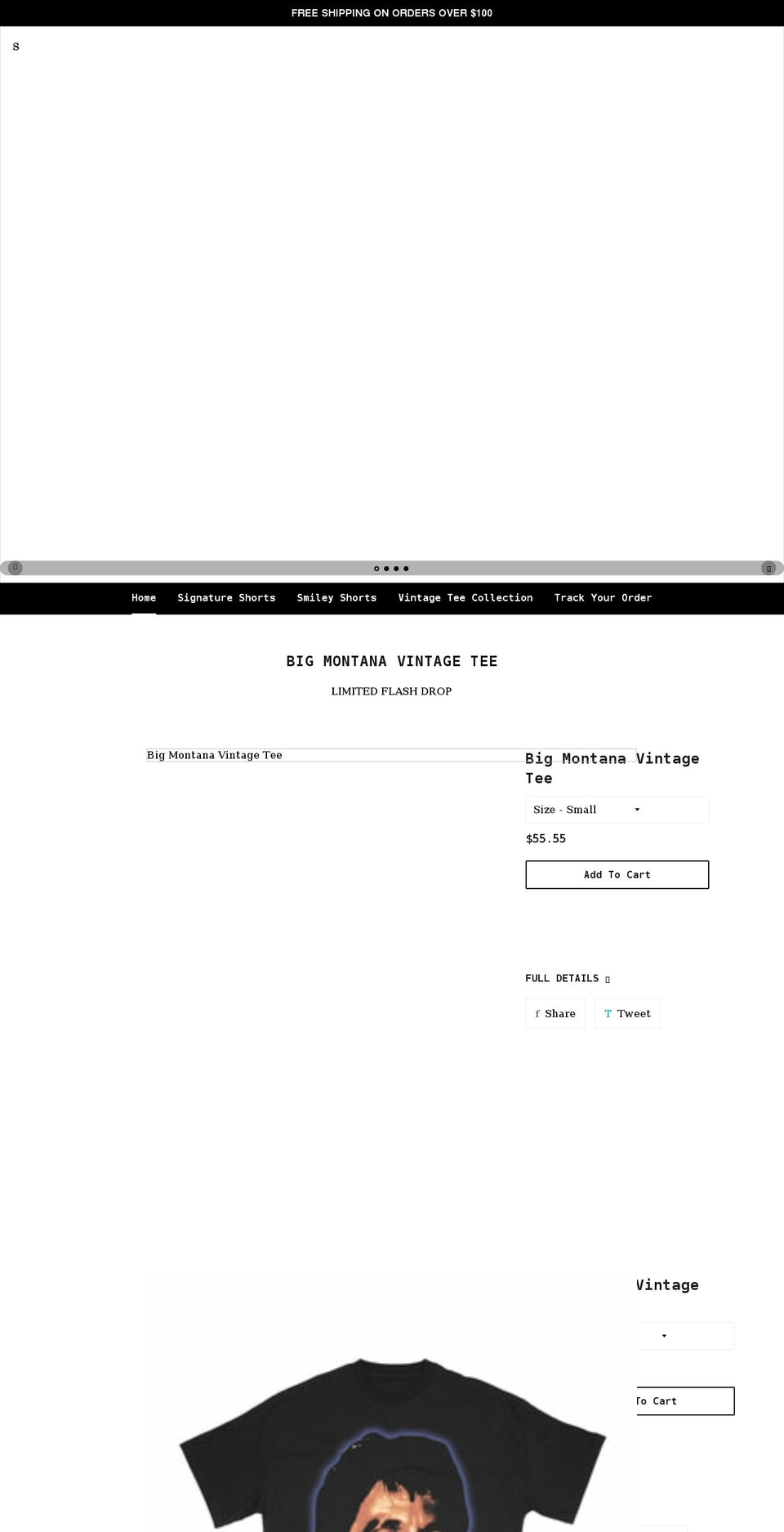 liveforeverlavish.com — Shopify storefront screenshot