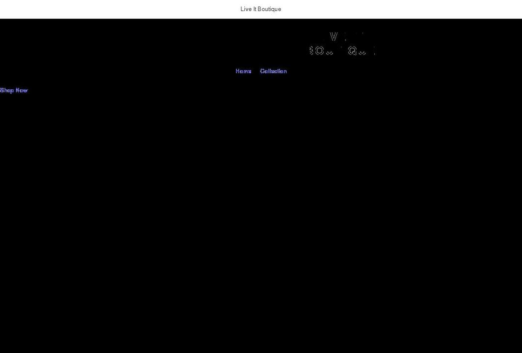 liveit-boutique.com shopify website screenshot