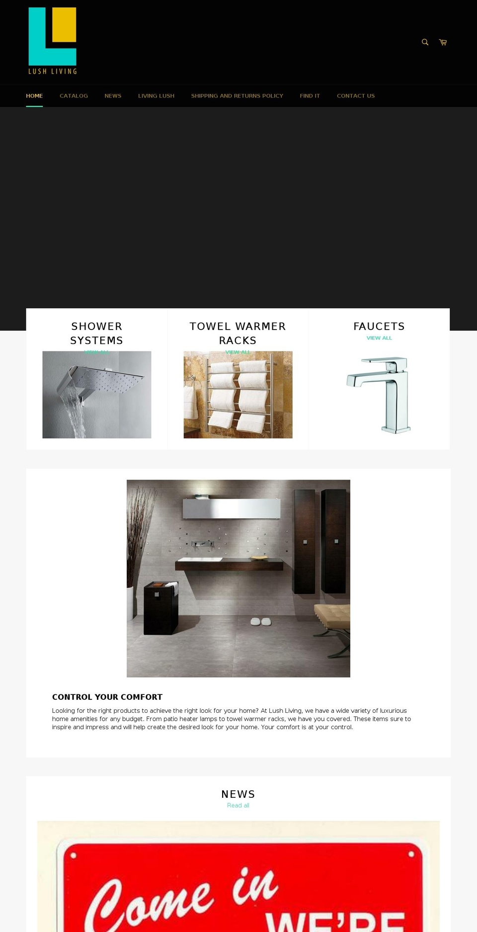 liveitlush.com shopify website screenshot