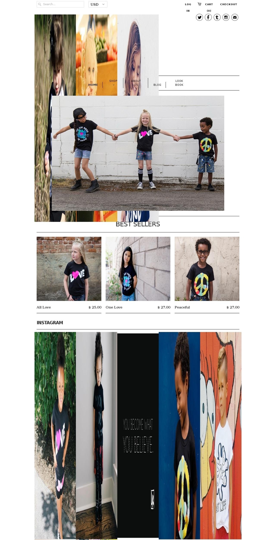 livekreative.com shopify website screenshot
