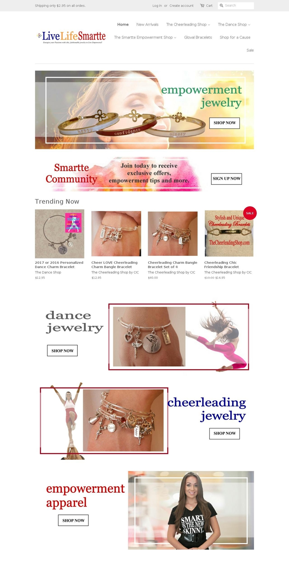 livelifesmartte.com shopify website screenshot