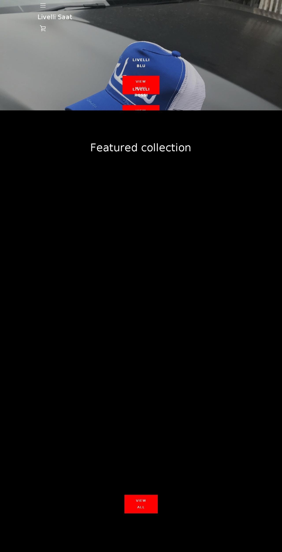 livellisaat.com — Shopify storefront screenshot