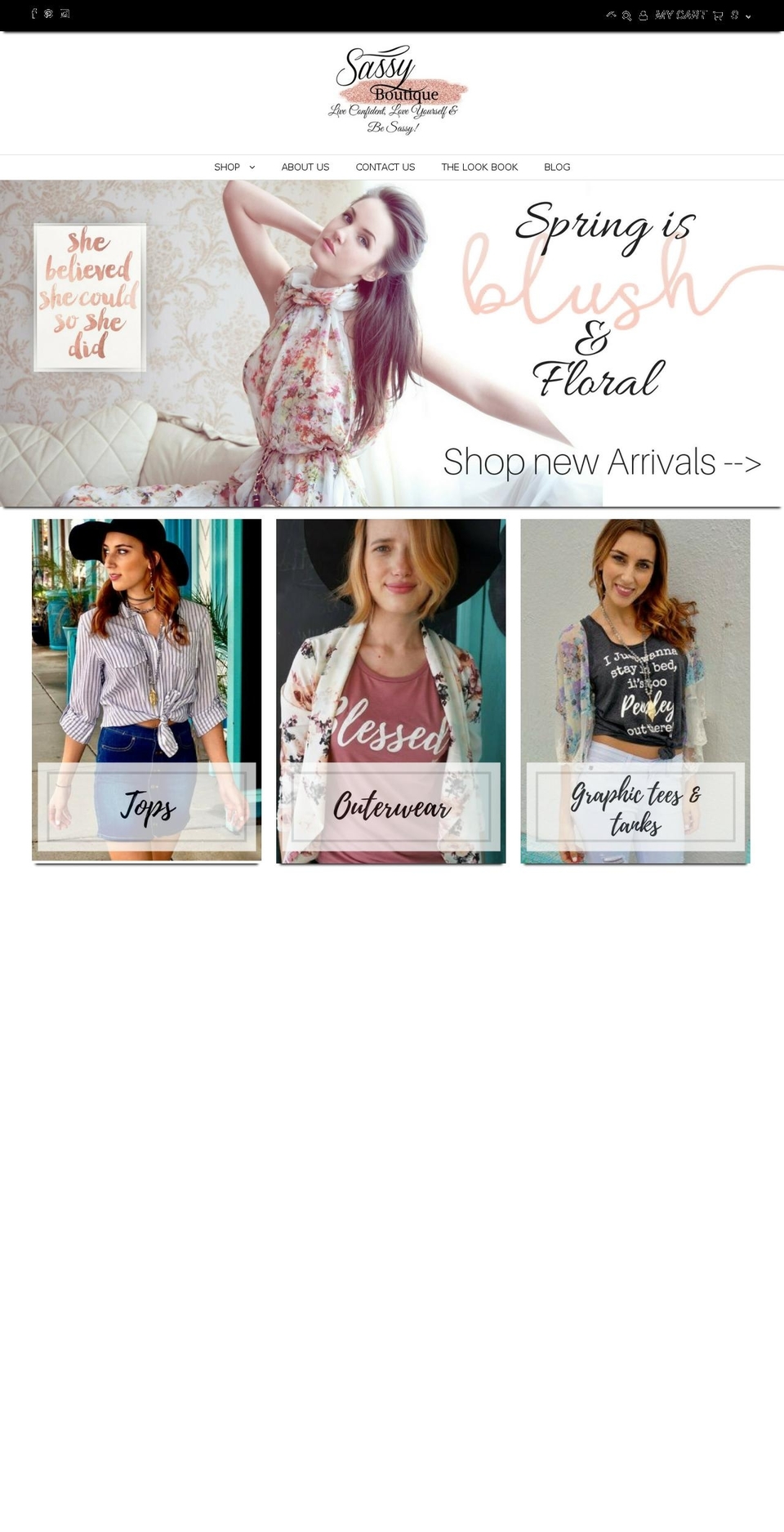 livelovesassy.com shopify website screenshot
