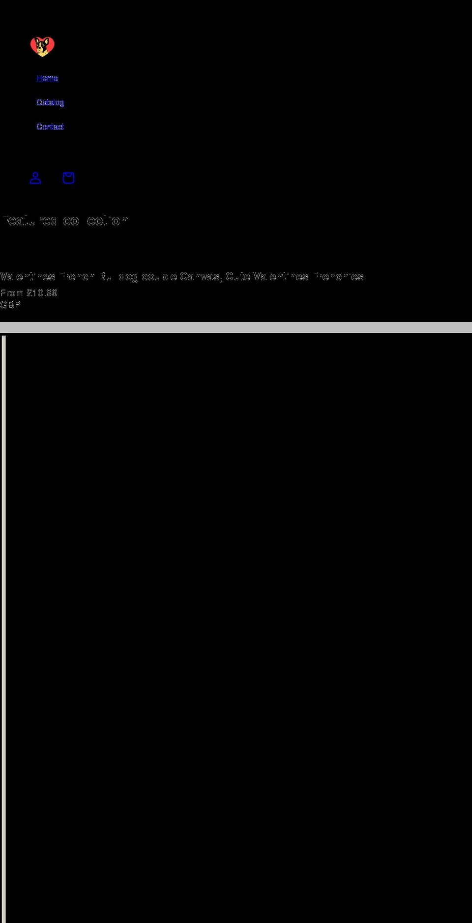 livelovewoof.co.uk shopify website screenshot
