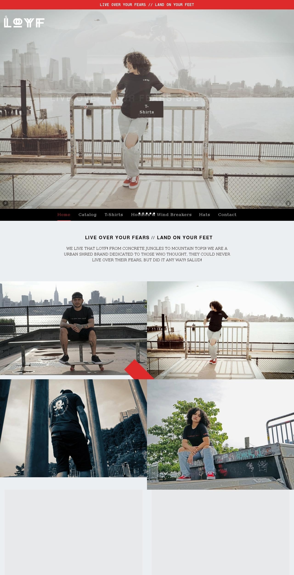 liveloyf.com shopify website screenshot