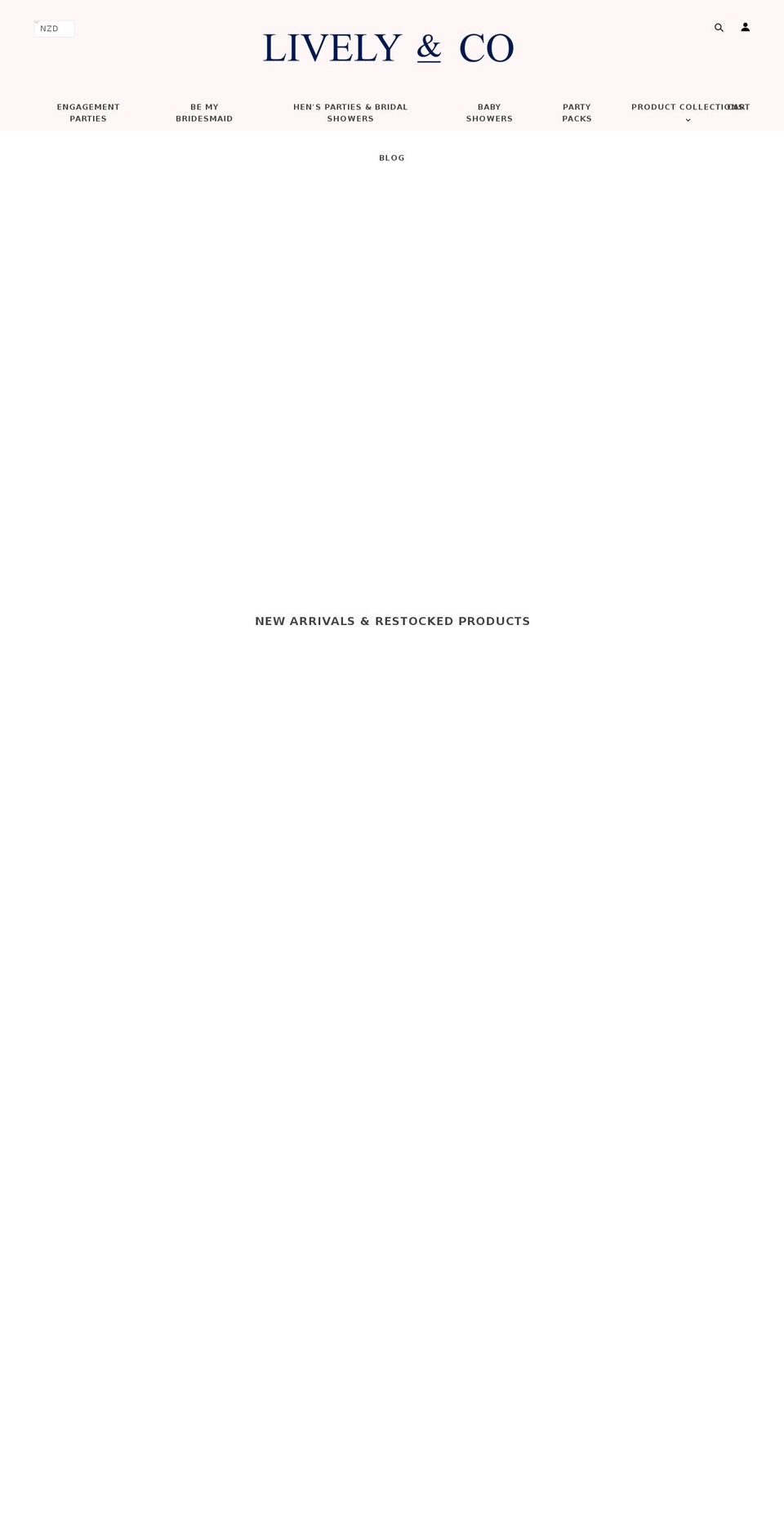 livelyandco.com shopify website screenshot