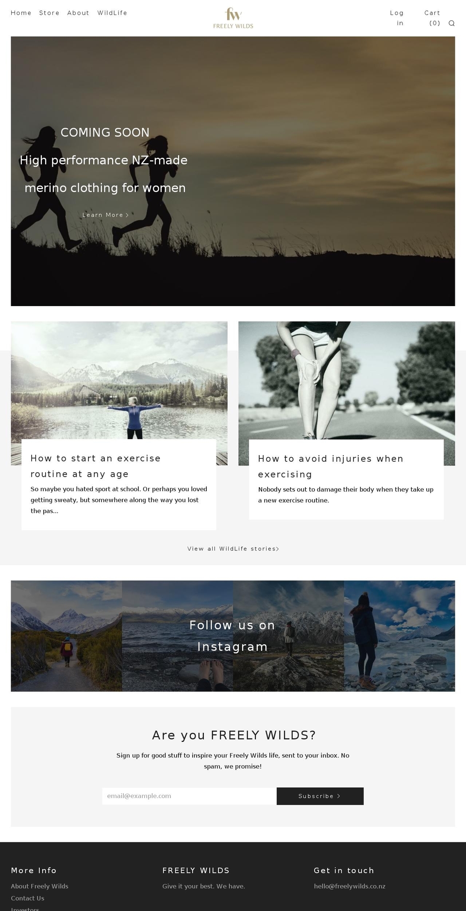 livelynewzealand.com — Shopify storefront screenshot