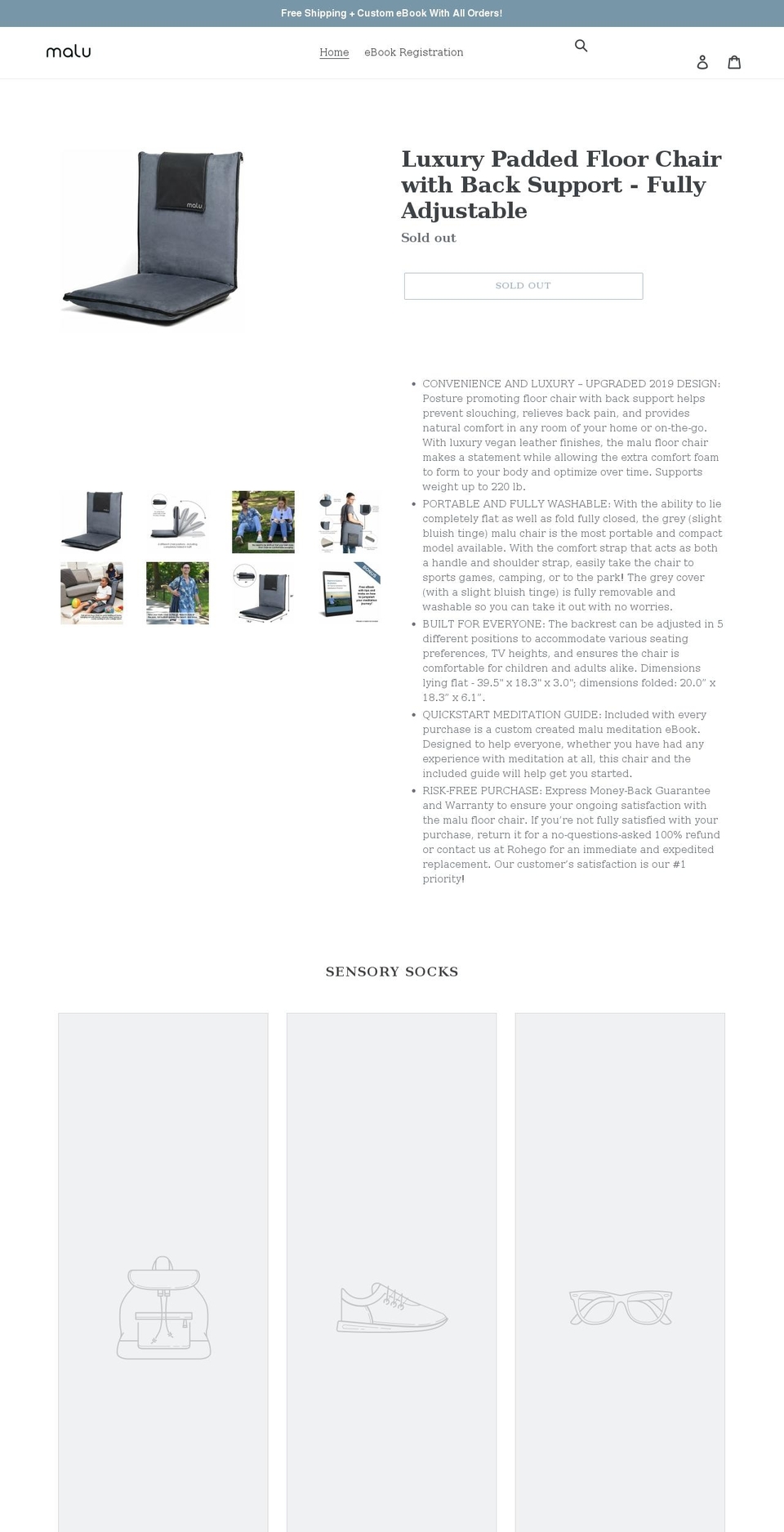 livemalu.com shopify website screenshot
