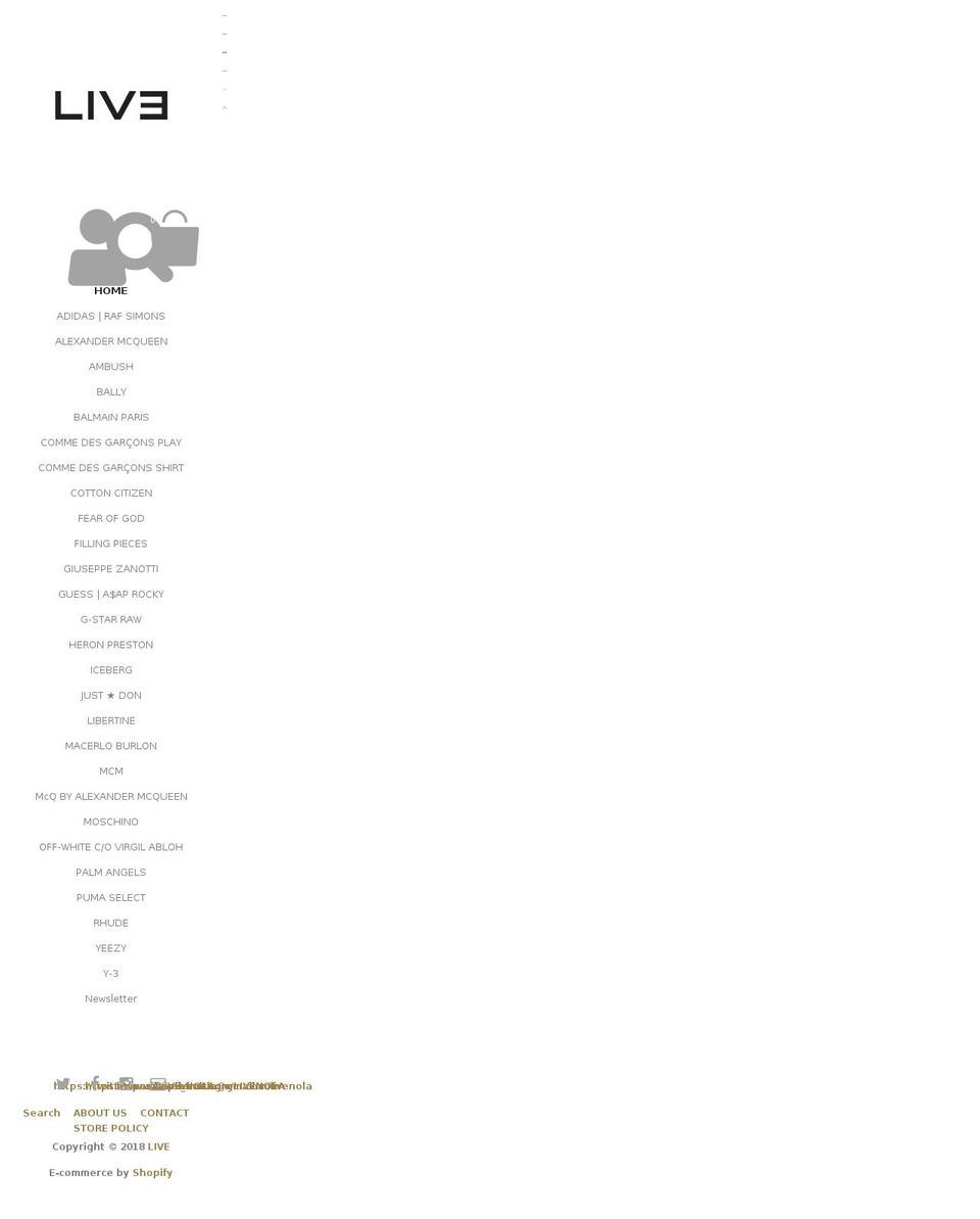 livenola.com shopify website screenshot