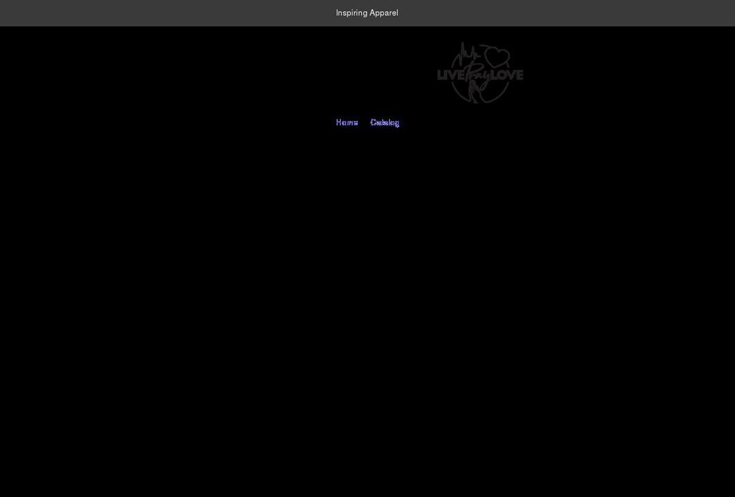liveprayloveshop.com shopify website screenshot