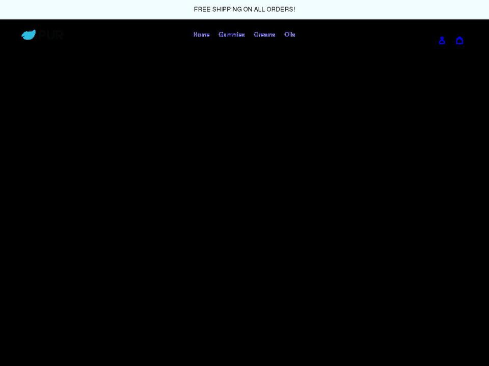 livepurganic.com shopify website screenshot