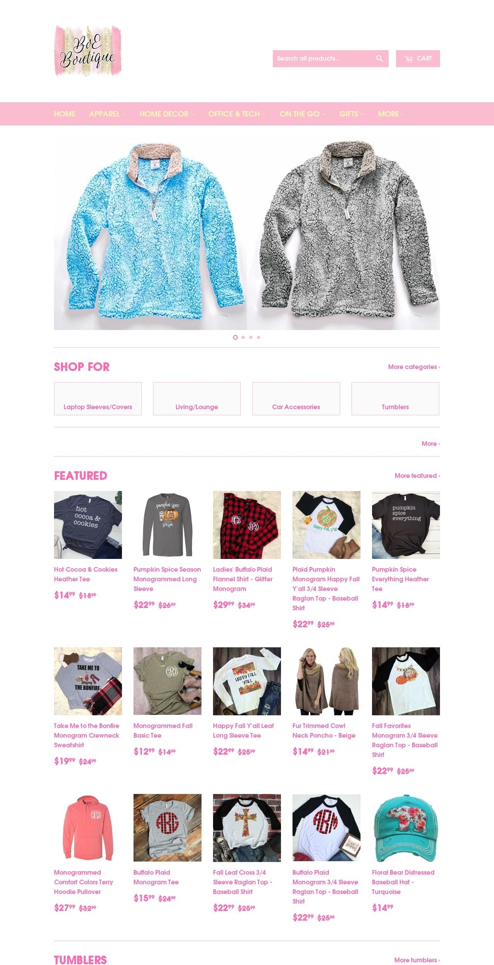 livesouthernapparel.com — Shopify storefront screenshot