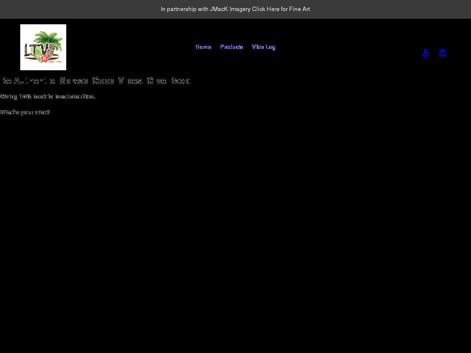 livethevibe.net shopify website screenshot
