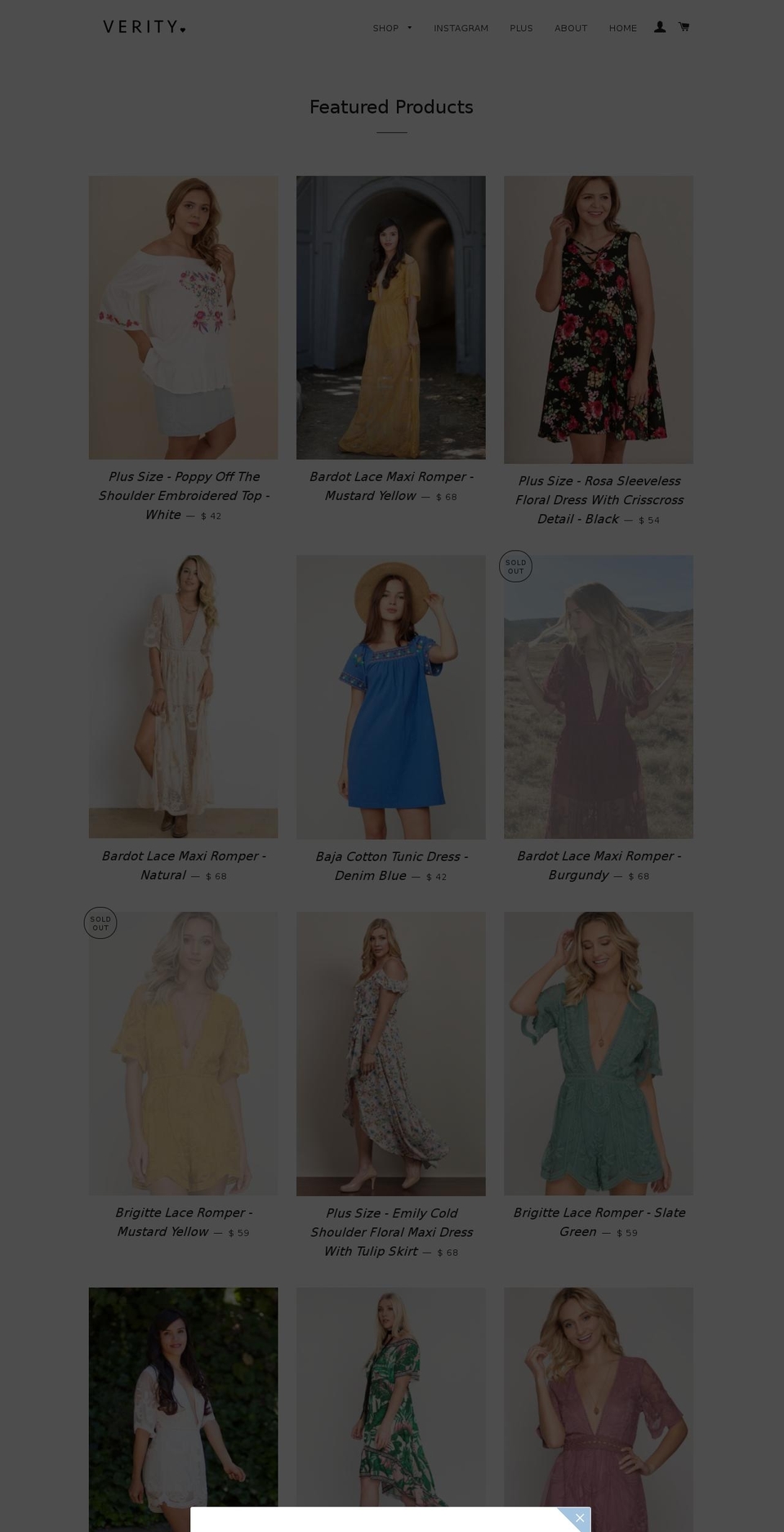 liveverity.com — Shopify storefront screenshot
