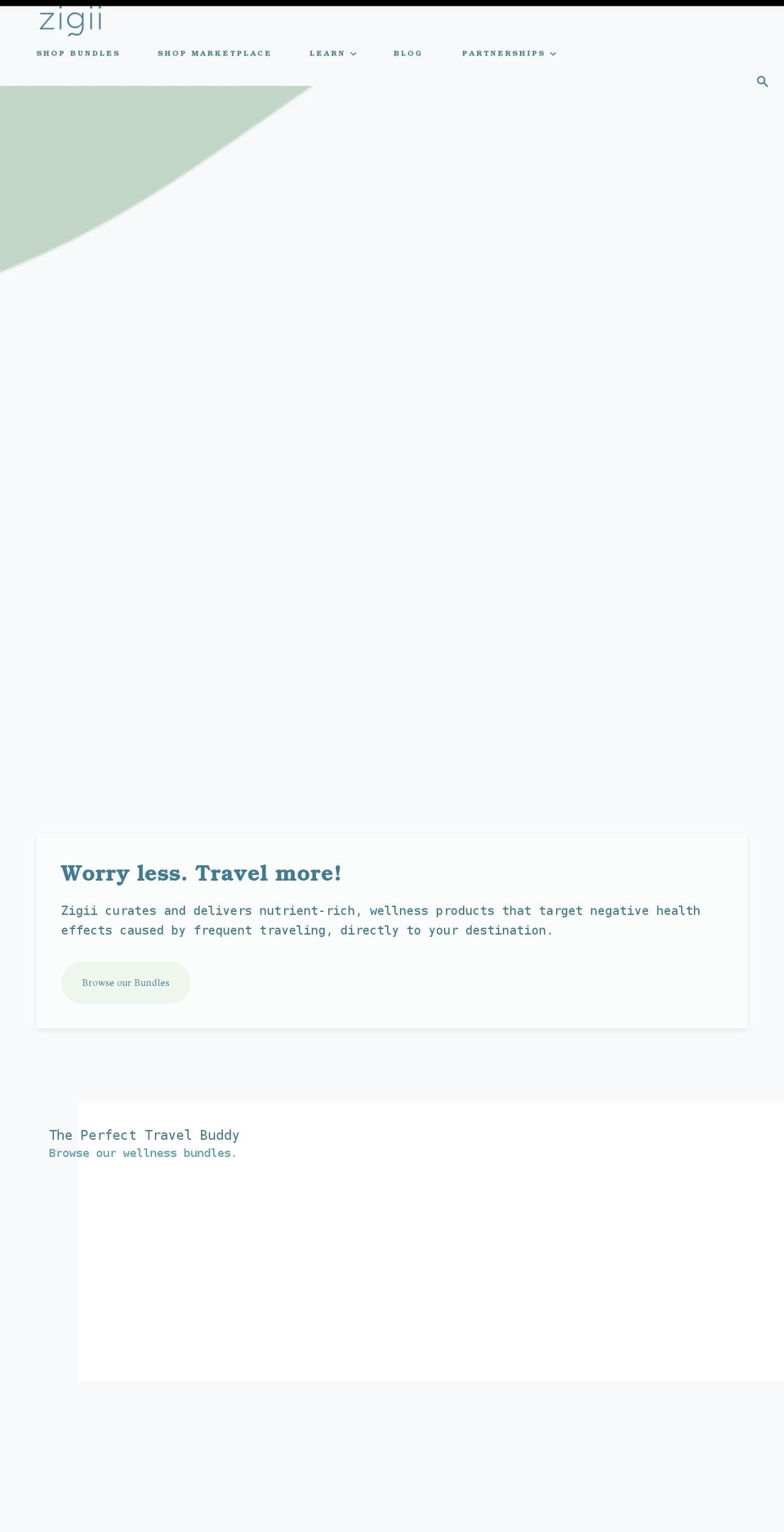 livezigii.com shopify website screenshot