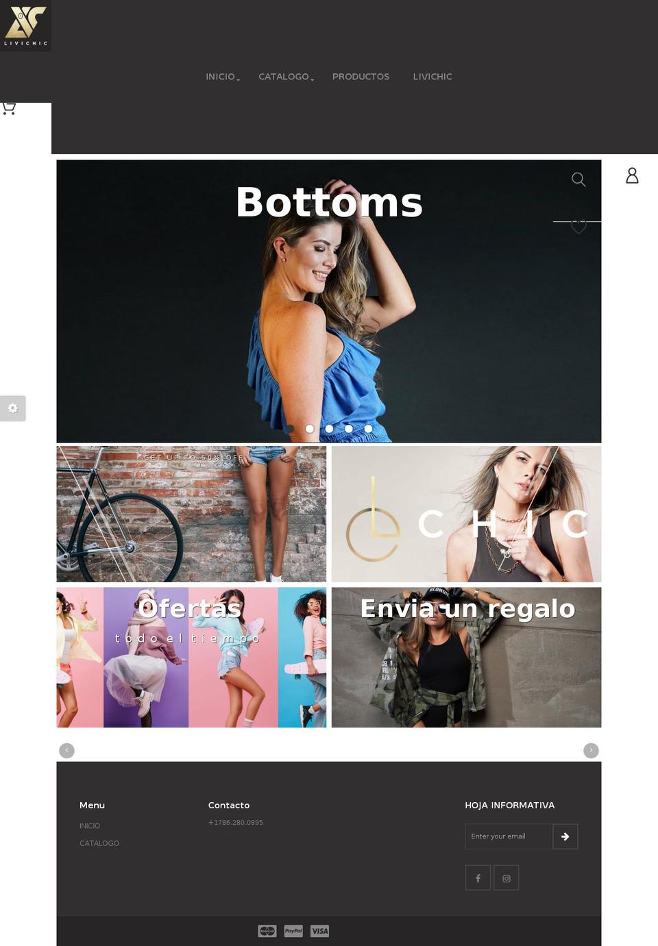 livichic.com shopify website screenshot