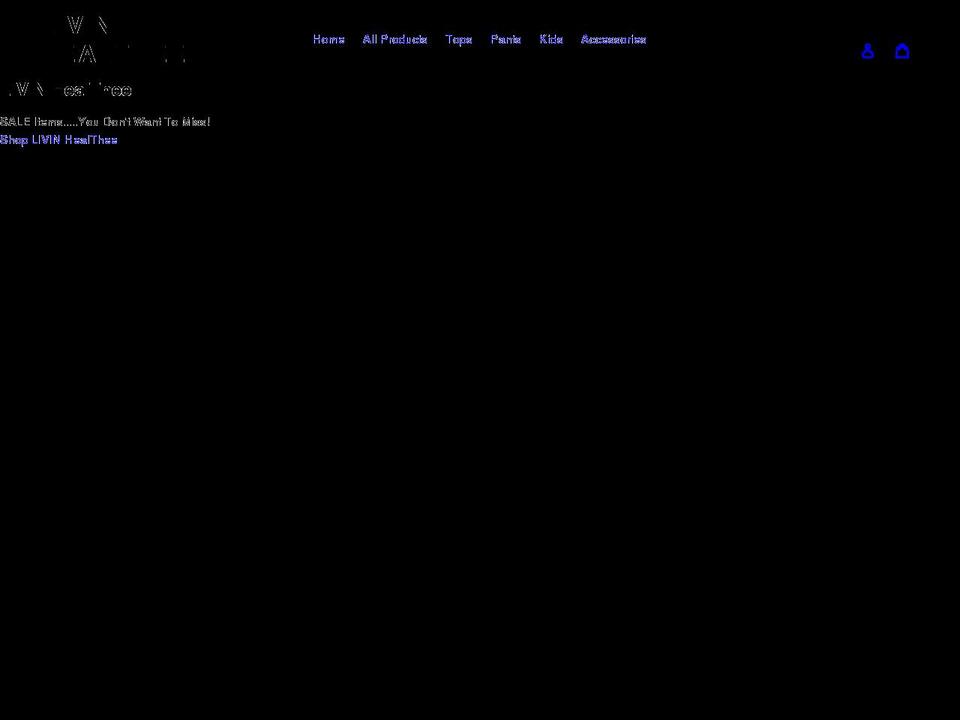 livin-healthee.myshopify.com shopify website screenshot