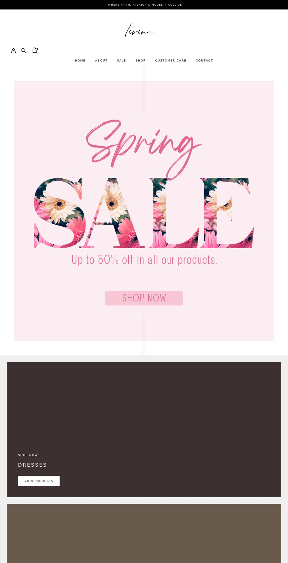 livin66.com shopify website screenshot