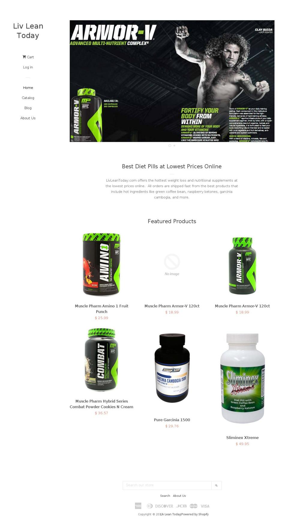 livleantoday.com shopify website screenshot