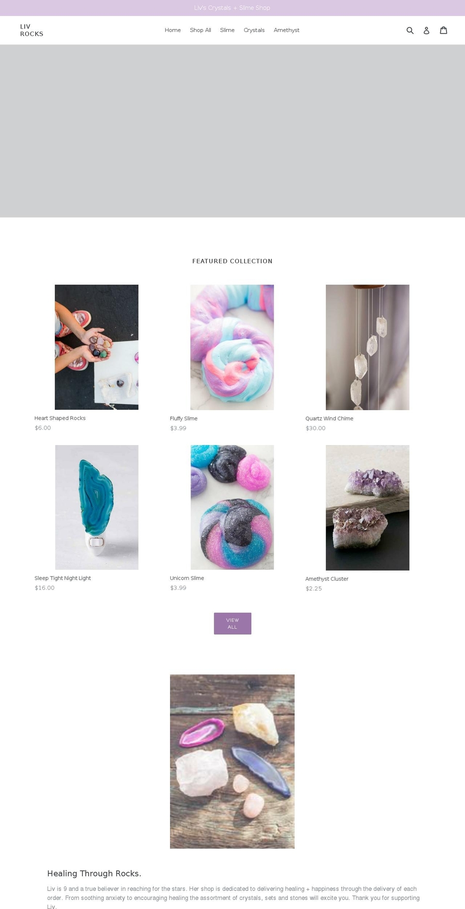 livrocks.com — Shopify storefront screenshot
