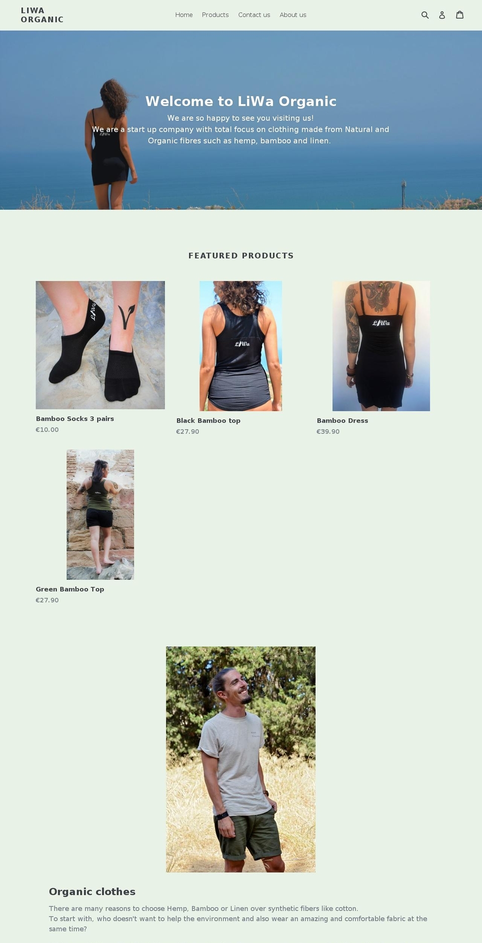 liwa-shop.com — Shopify storefront screenshot