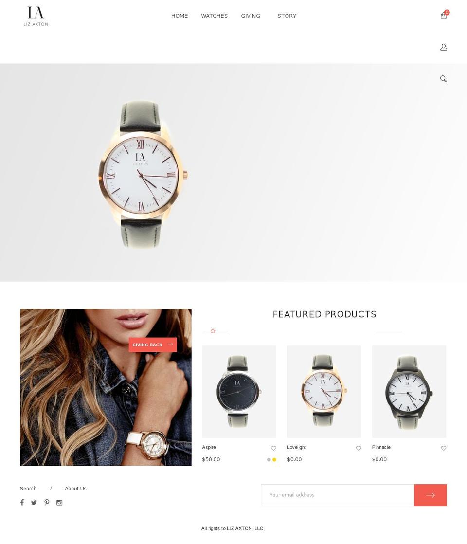 jms-minimal-home3 Shopify theme site example lizaxton.com