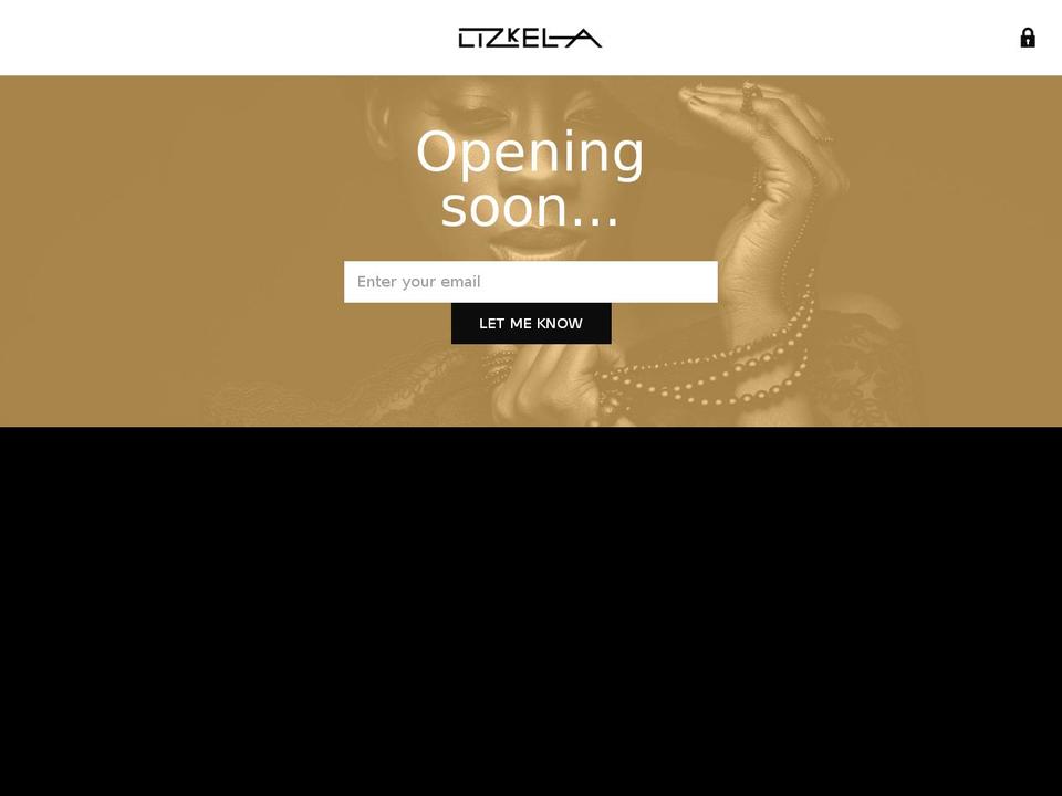 lizkela.com shopify website screenshot