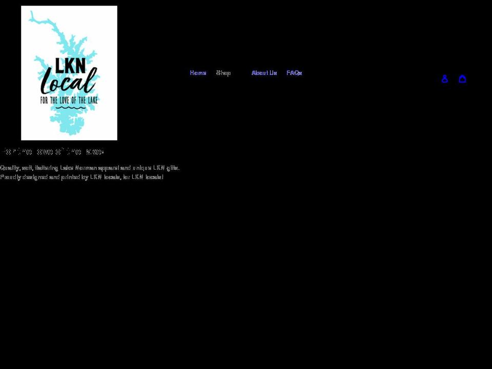 lkn-local.com shopify website screenshot