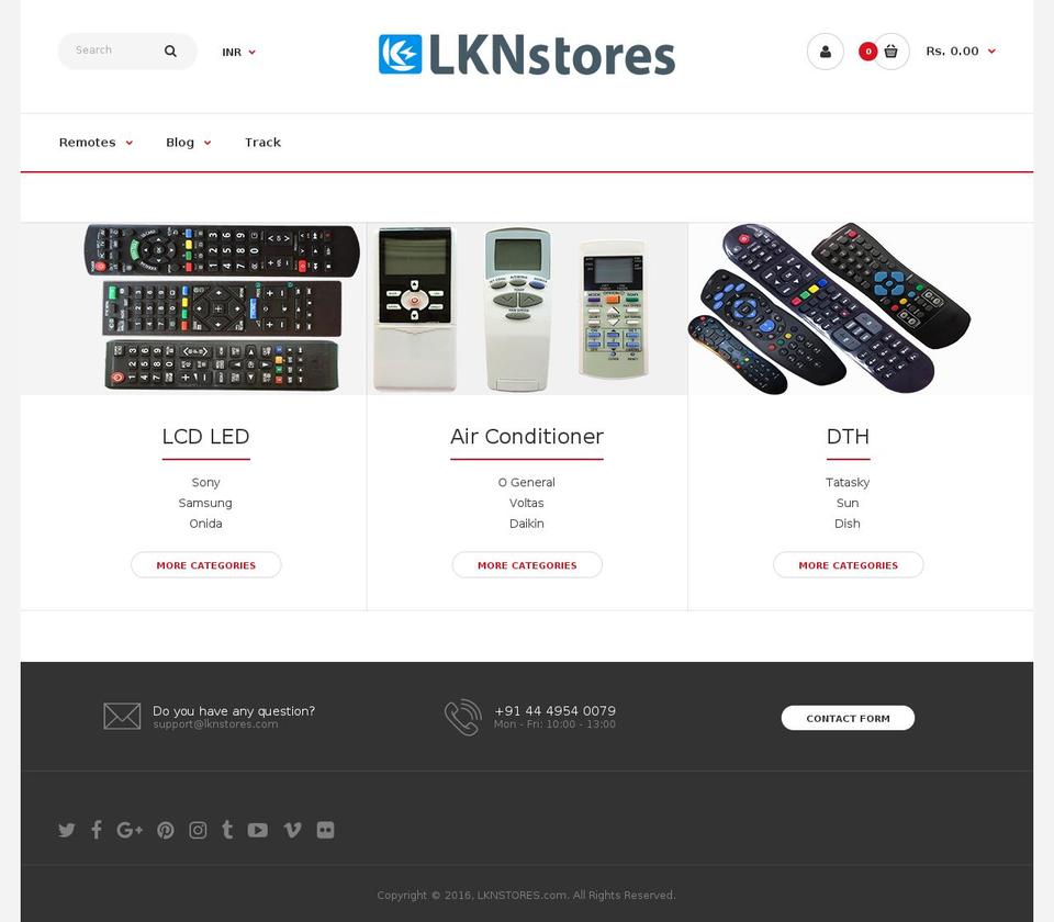 lknstores_theme_Sep_Live Shopify theme site example lknstores.com