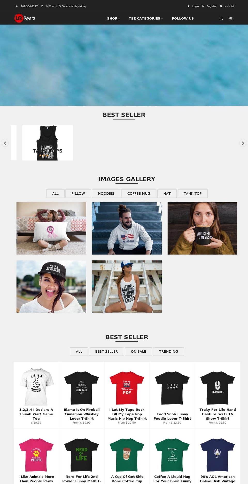 lkrseller.com — Shopify storefront screenshot
