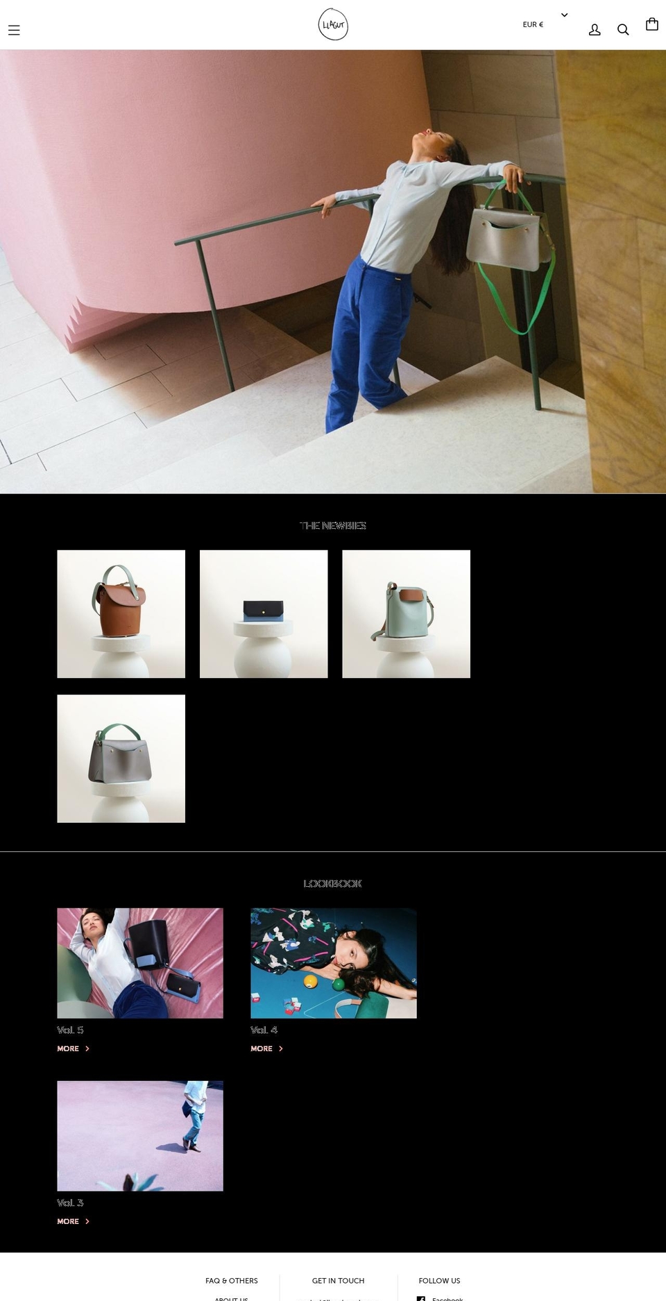 llagutgoods.com shopify website screenshot